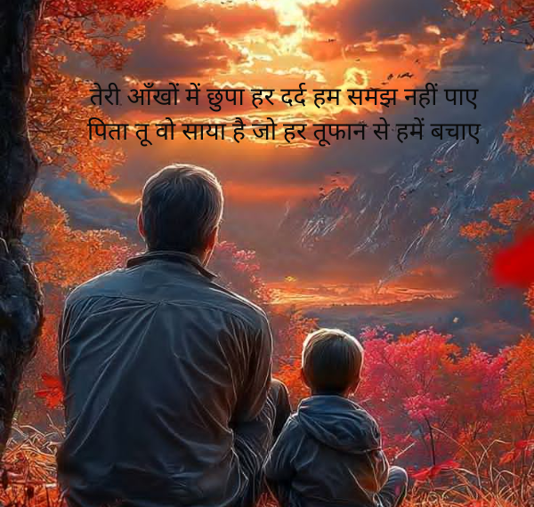 Emotional Shayari On Father In Hindi