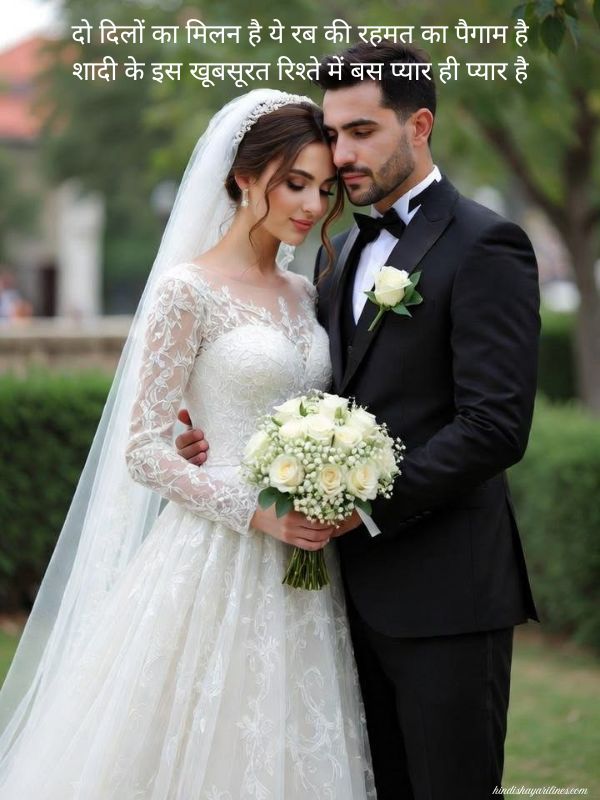Read more about the article Shadi Shayari In Hindi for Wedding, Marriage & Anniversary