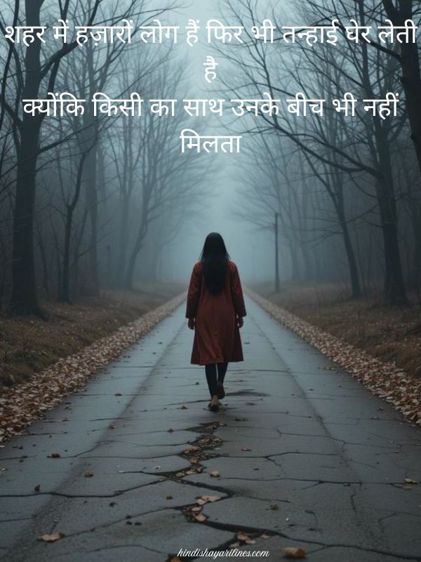 Alone Life Shayari In Hindi