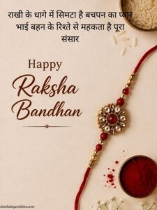 Read more about the article Happy Raksha Bandhan Wishes​​ 2026 | Best Rakhi Shayari