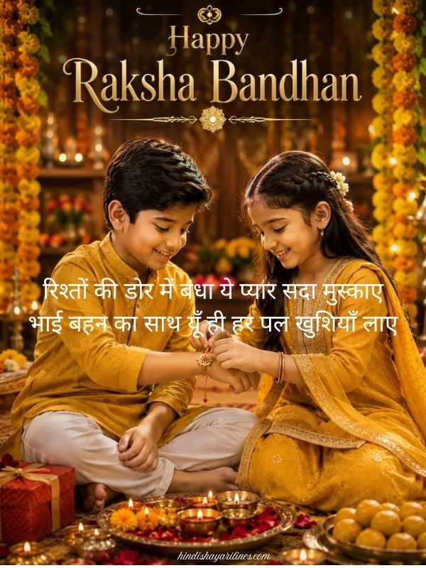 Raksha Bandhan Shayari In Hindi