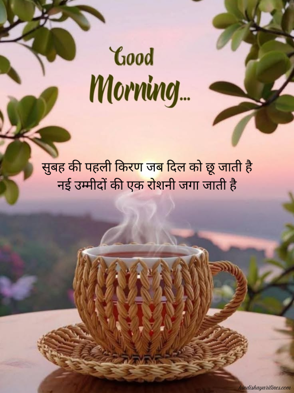 You are currently viewing Good Morning Shayari In Hindi – Romantic Heart Touching Collection
